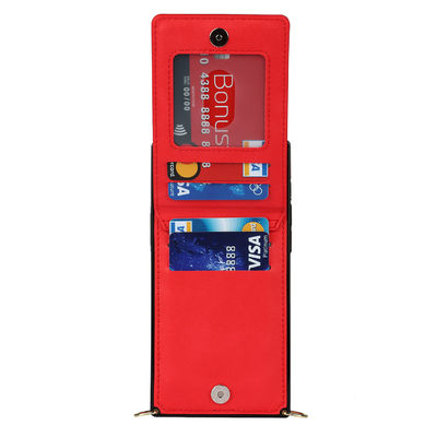 고급 가죽 폰 케이스 진짜 피혁 아이폰 지갑 건