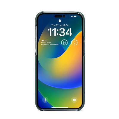 아이폰 13 12를 위한 무해한 가죽 폰 케이스 새끼 양털 가죽 휴대폰 사례