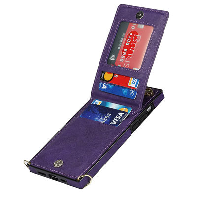 고급 가죽 폰 케이스 진짜 피혁 아이폰 지갑 건