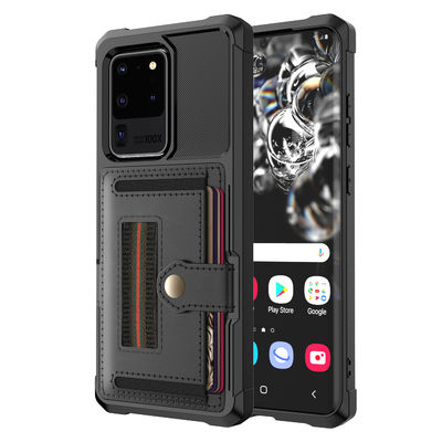 맥세이프 삼성 휴대폰 파우치 외장재 오염 방지 자기를 띤 가죽 케이스