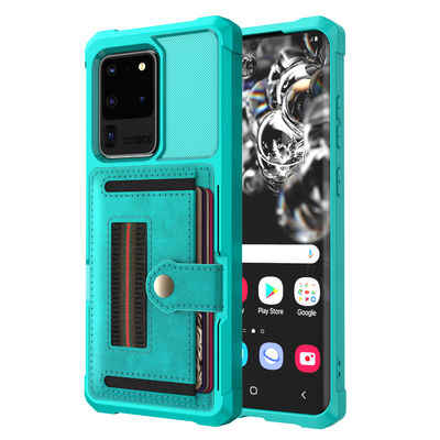 맥세이프 삼성 휴대폰 파우치 외장재 오염 방지 자기를 띤 가죽 케이스