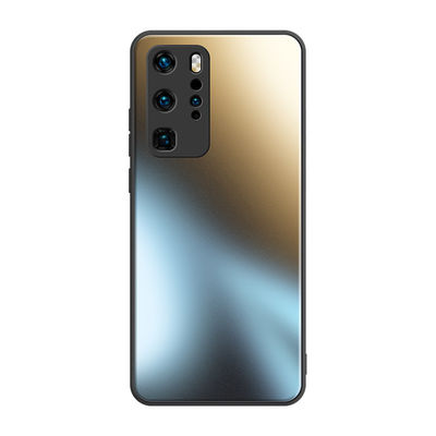 얼음 액체 유리 전화 케이스 P50 렌즈 모든 것을 포함 하 고 떨어지는 보호 직변 케이스